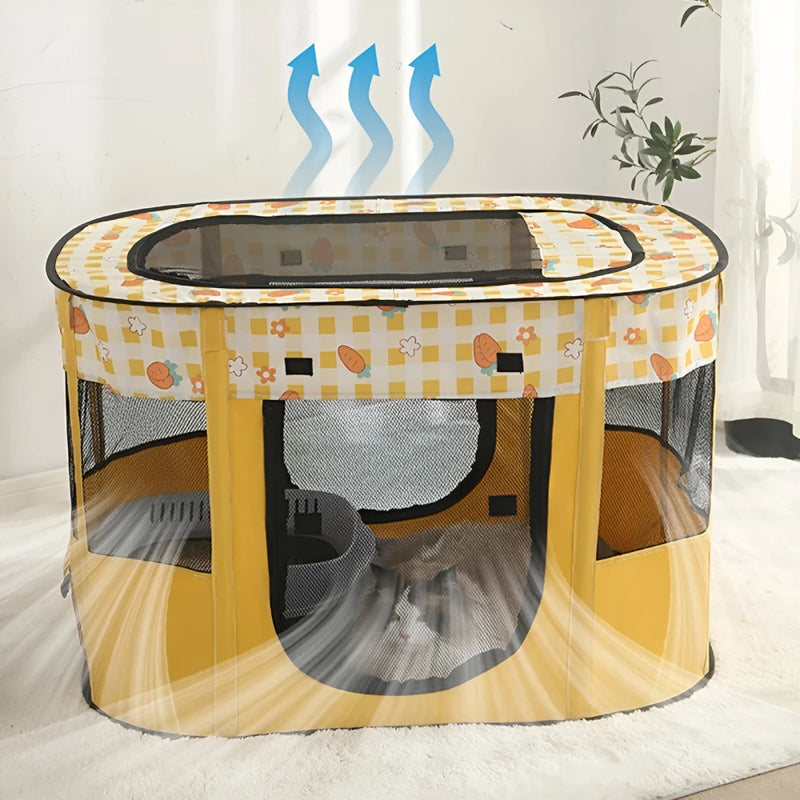 Foldable breathable cat tent, view 6 - MRSLM