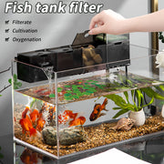 waterfall fish tank filter box, view 3 - MRSLM