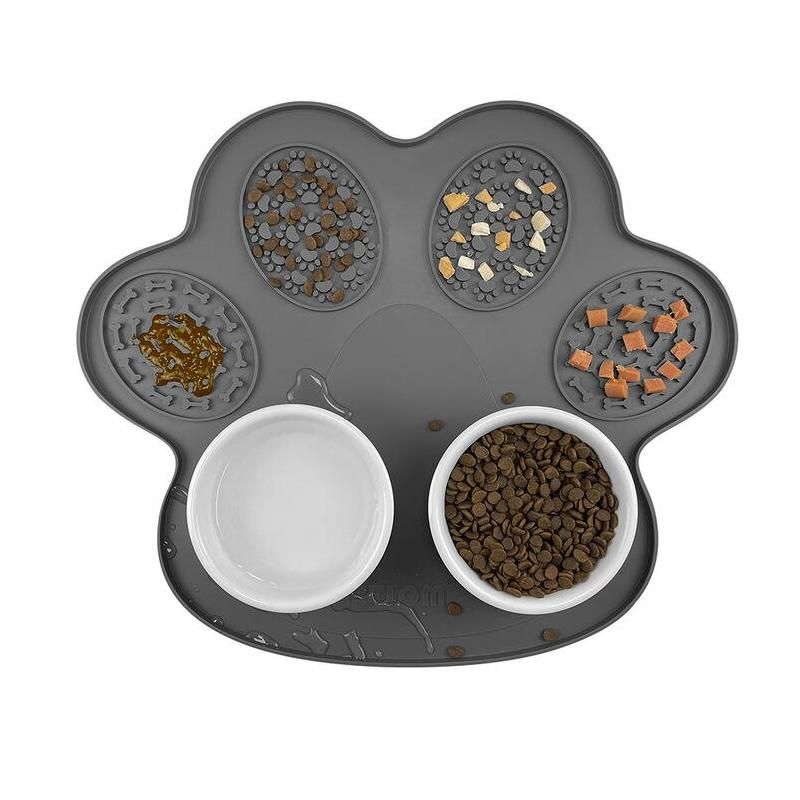 silicone pet placemat, view 4 - MRSLM