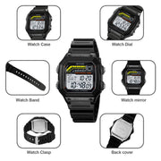 Men's military digital sport watch, view 10 - MRSLM