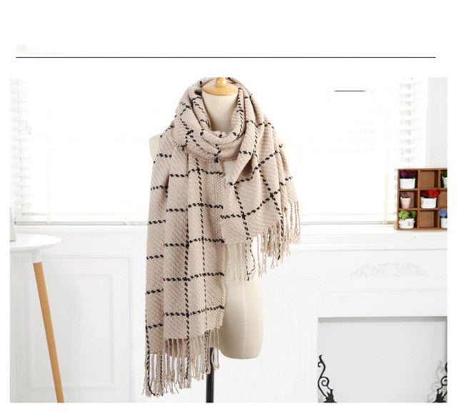 thickened dual-purpose scarf, view 2 - MRSLM
