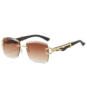 rectangle sunglasses with gradient lenses, view 10 - MRSLM