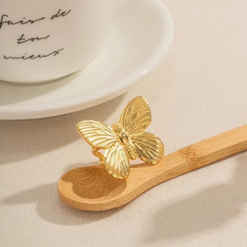 butterfly open ring, view 8 - MRSLM