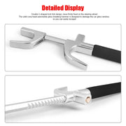 adjustable steering wheel lock with emergency hammer, view 7 - MRSLM