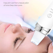 Ultrasonic facial scrubber spatula, view 3 - MRSLM