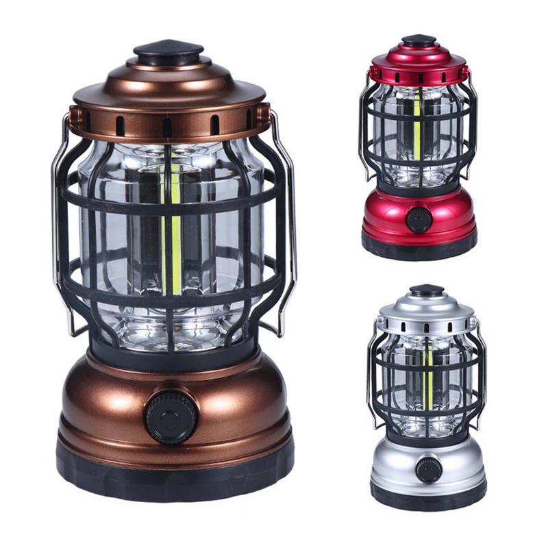 Tragbare LED-Campinglaterne – wasserdicht und USB-aufladbar