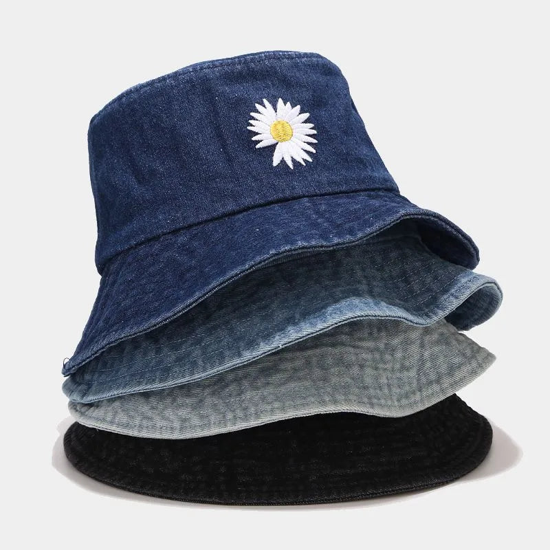 summer denim bucket hat - MRSLM