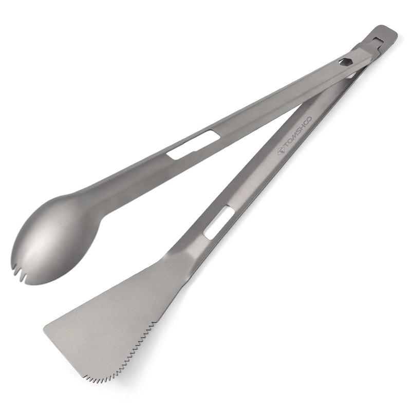 Mehrzweck-Campingbesteck-Set aus Titan
