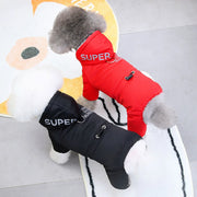 winter coat for small dogs and puppies, view 5 - MRSLM