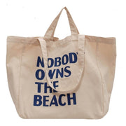 Large canvas shoulder tote bag, view 2 - MRSLM