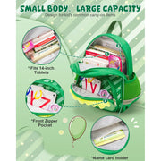 kid's 14-inch dinosaur backpack, view 5 - MRSLM