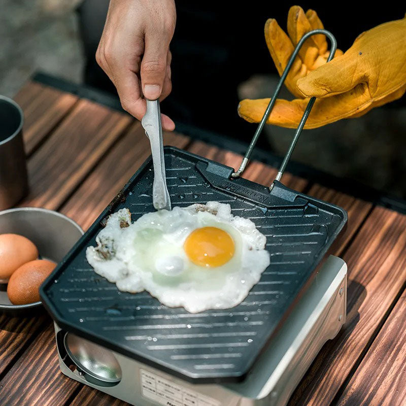Outdoor camping griddle grill plate - MRSLM