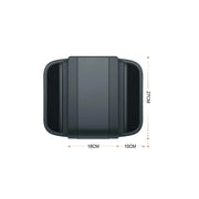 universal black car armrest pad cover, view 7 - MRSLM