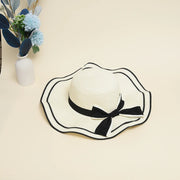 bowknot straw sun hat, view 11 - MRSLM