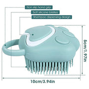 silicone pet bath brush, view 10 - MRSLM