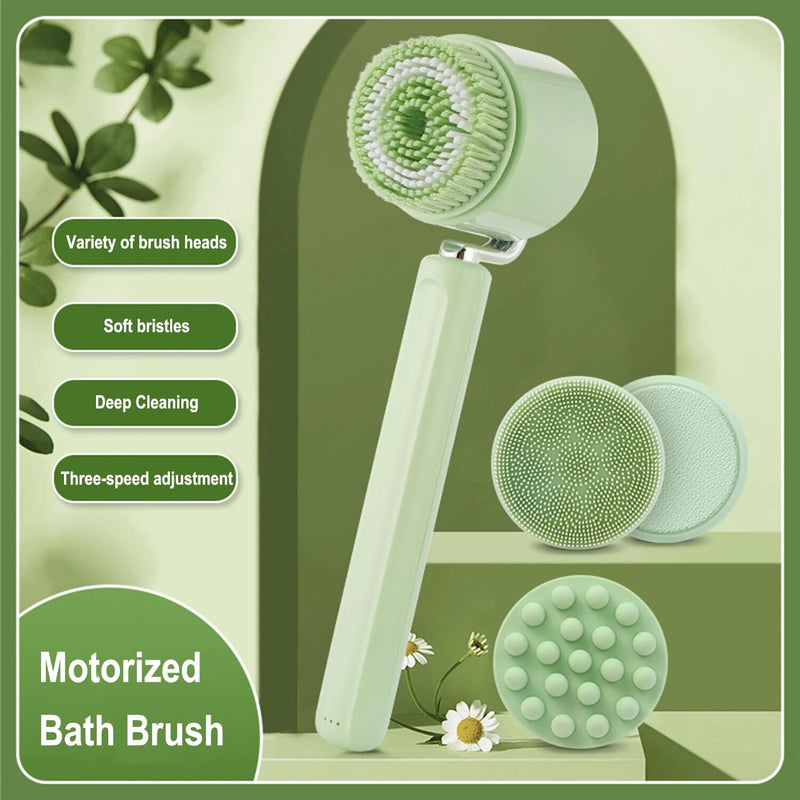 electric bath brush, view 4 - MRSLM