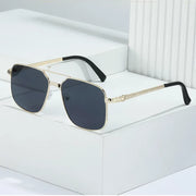 metal square frame sunglasses, view 10 - MRSLM