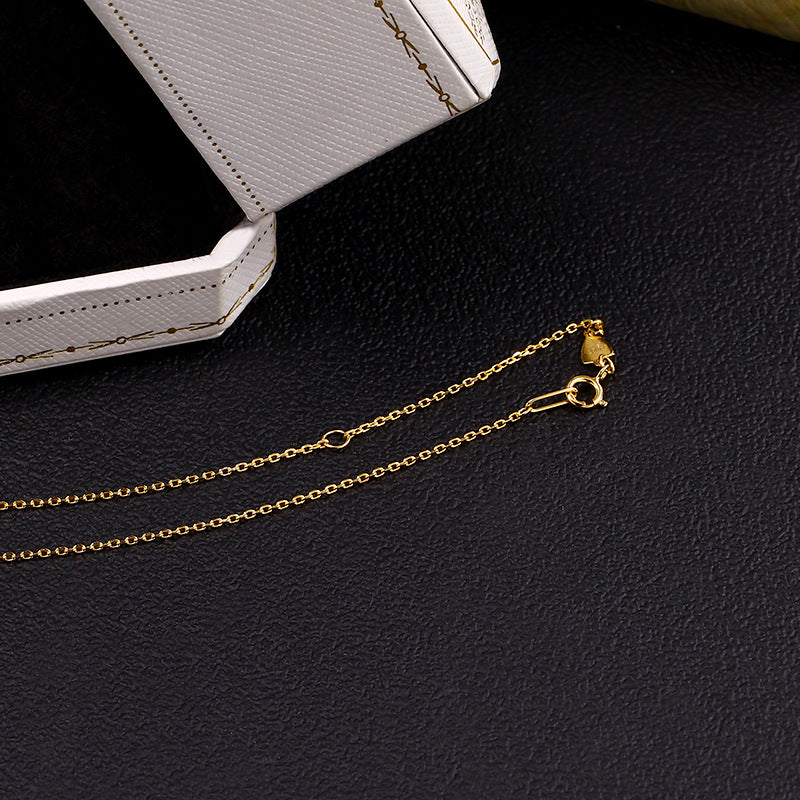 Rough Cross Pattern Naked Chain Is Versatile