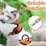 cat harness and leash, view 25 - MRSLM