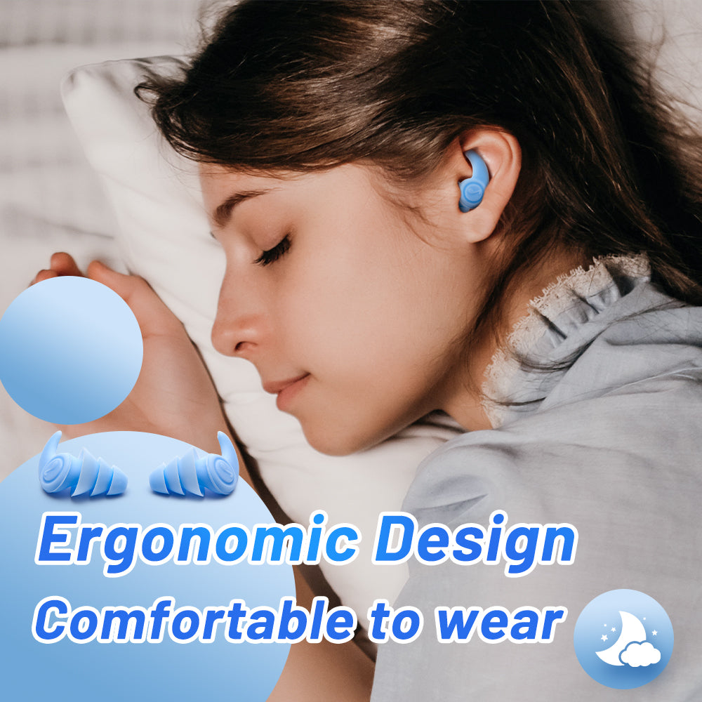 Ultimate Red Soundproof Sleeping Ear Plugs