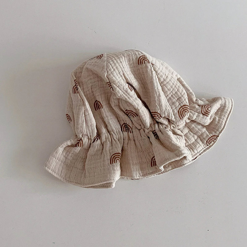 baby cotton bucket hat, view 4 - MRSLM