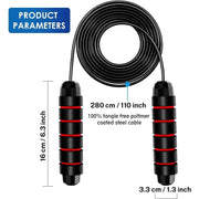 adjustable speed jump rope, view 10 - MRSLM