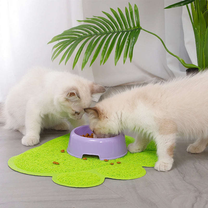 Tapete antiderrapante para animais de estimação, tanto para cães quanto para gatos.