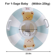 baby swim ring inflatable seat, view 4 - MRSLM
