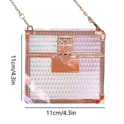 lipstick set with chain bag, view 4 - MRSLM