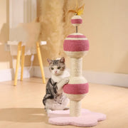 sisal cat scratcher climbing frame, view 5 - MRSLM