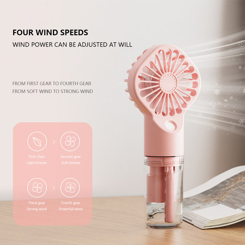 Handheld Mini Air Conditioner Humidifier Mist Cooler