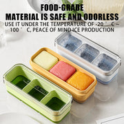 square ice cube tray with lid, view 6 - MRSLM