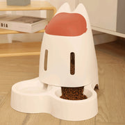 automatic pet feeder and water dispenser, view 5 - MRSLM