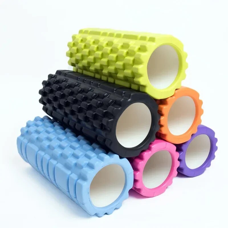 Compact Fitness Yoga Foam Roller – Eco-Friendly, Multi-Use Massage & Exercise Tool