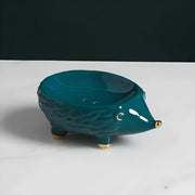 hedgehog ceramic soap dish, view 3 - MRSLM