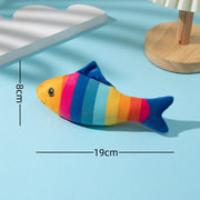 catnip-infused fish toy, view 2 - MRSLM