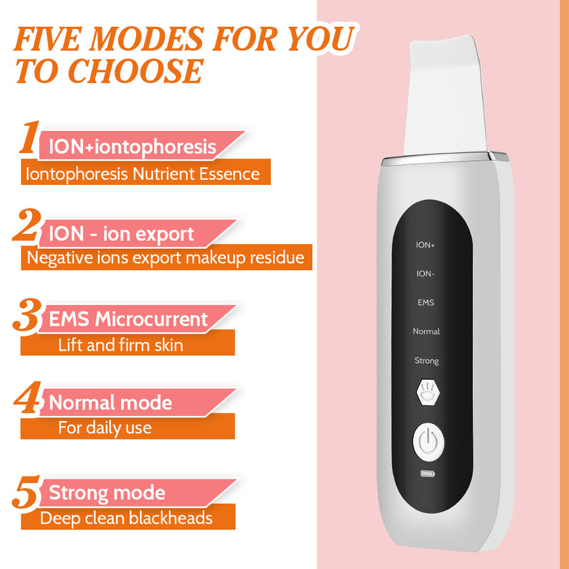 Ultrasonic facial peeling machine, view 4 - MRSLM