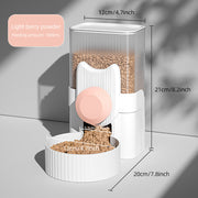 automatic pet feeder and water dispenser, view 6 - MRSLM