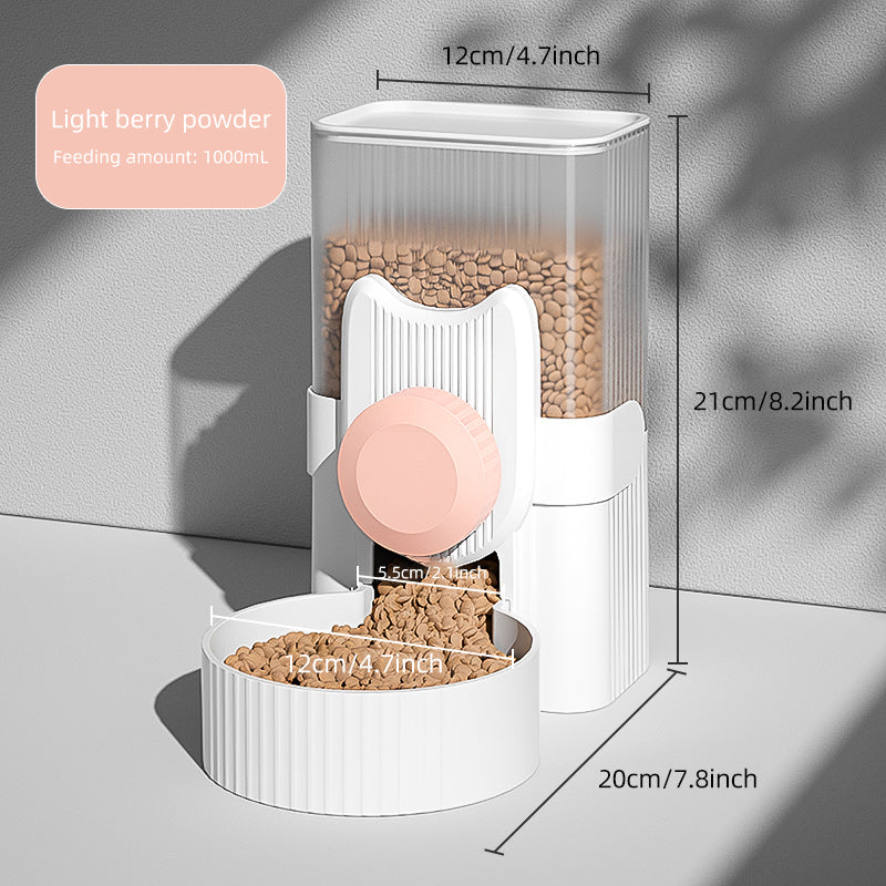 automatic pet feeder and water dispenser, view 6 - MRSLM