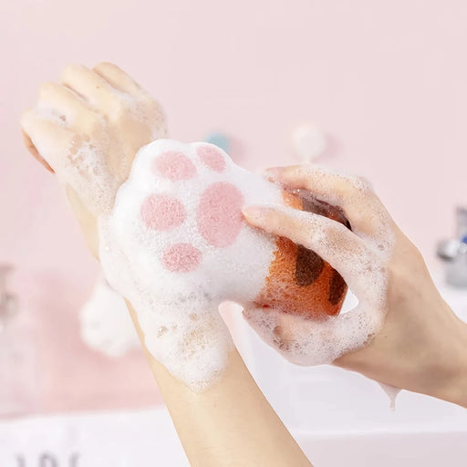 cat paw bath sponge - MRSLM