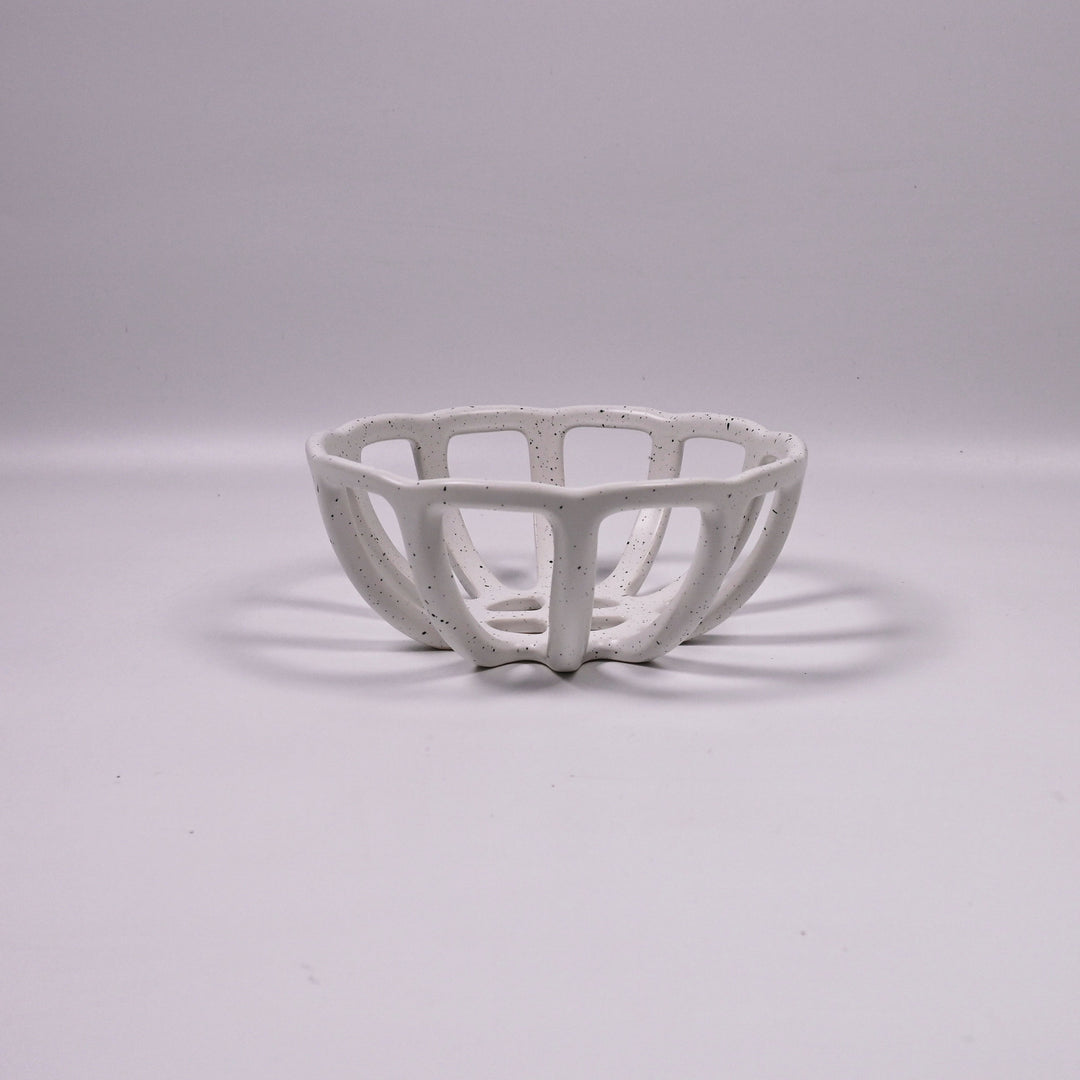 Nordic Ins Household Hollow Ceramic Fruit Basket
