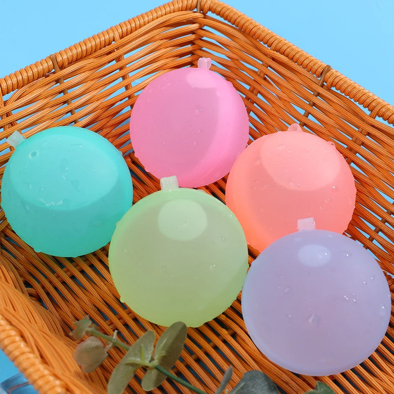 multi-age reusable silicone water balloons, view 5 - MRSLM