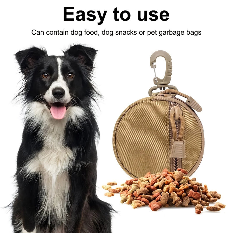 portable tactical dog treat pouch, view 7 - MRSLM