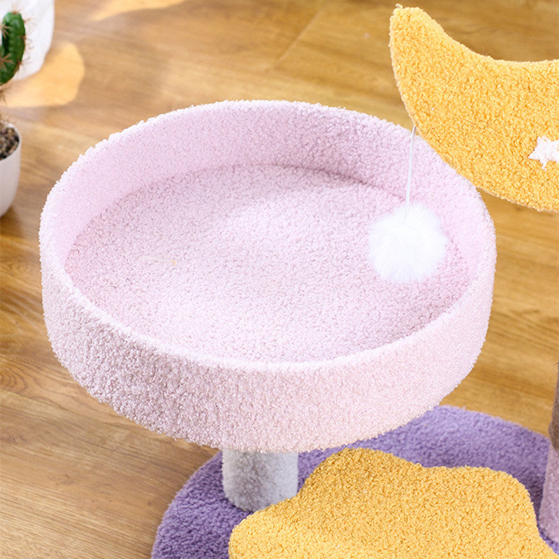 three-layer cat climbing tower, view 6 - MRSLM