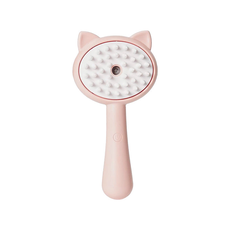 steamy pet grooming brush, view 2 - MRSLM