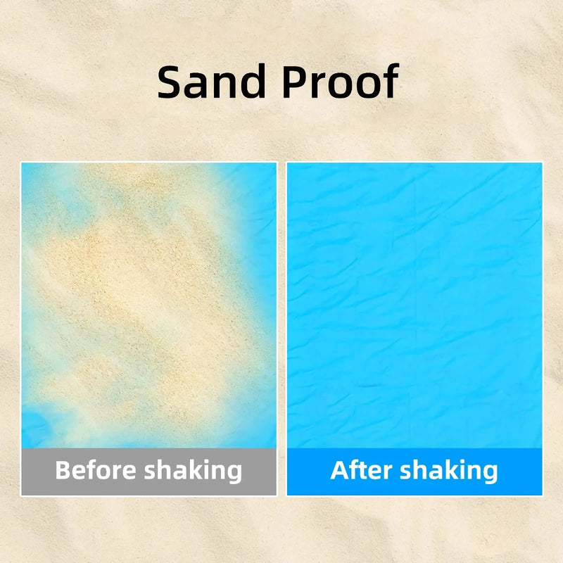 Tapete de praia impermeável definitivo