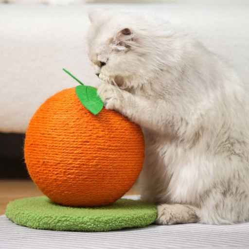 cat scratching post with sisal ball - MRSLM
