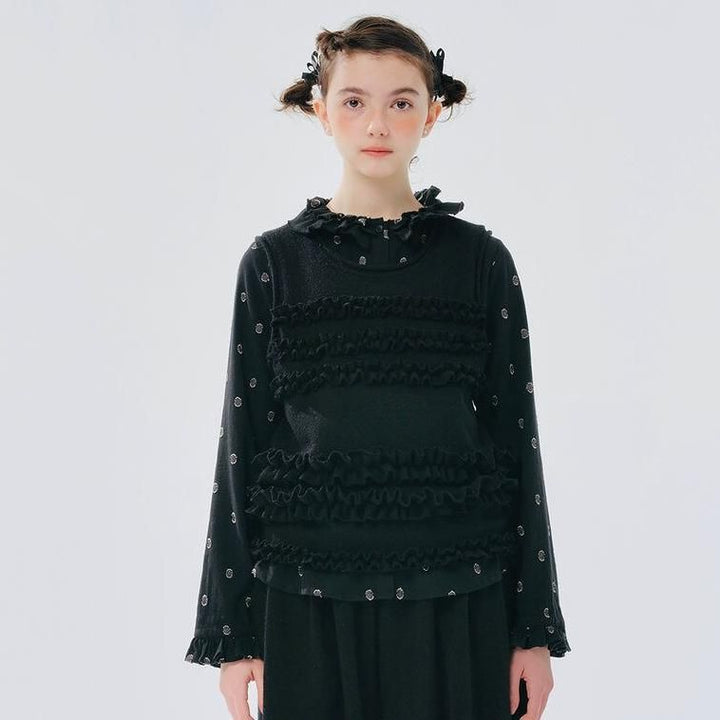 Autumn/Winter Lace Women's Vest