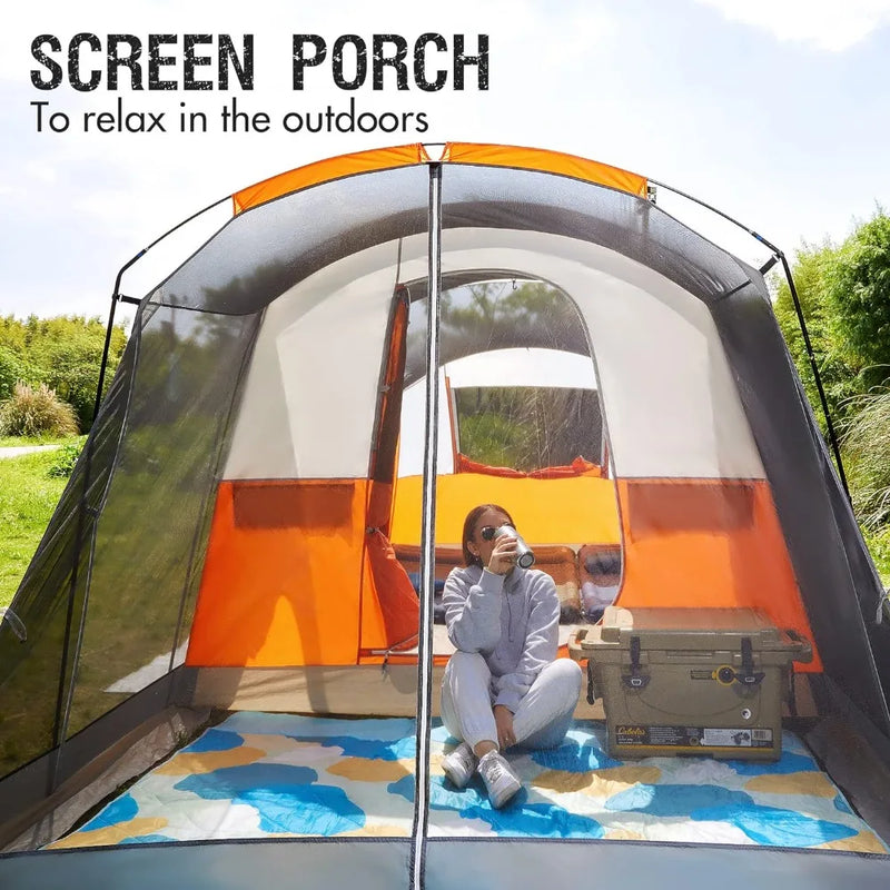 6-person camping tent, view 5 - MRSLM