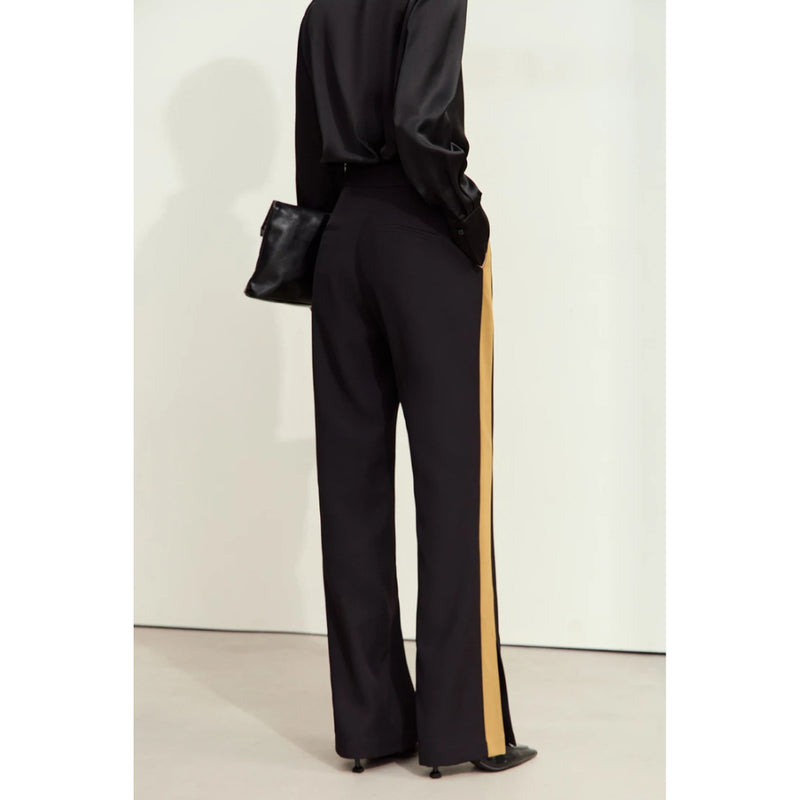 contrast stitching blazer pants for women, view 9 - MRSLM